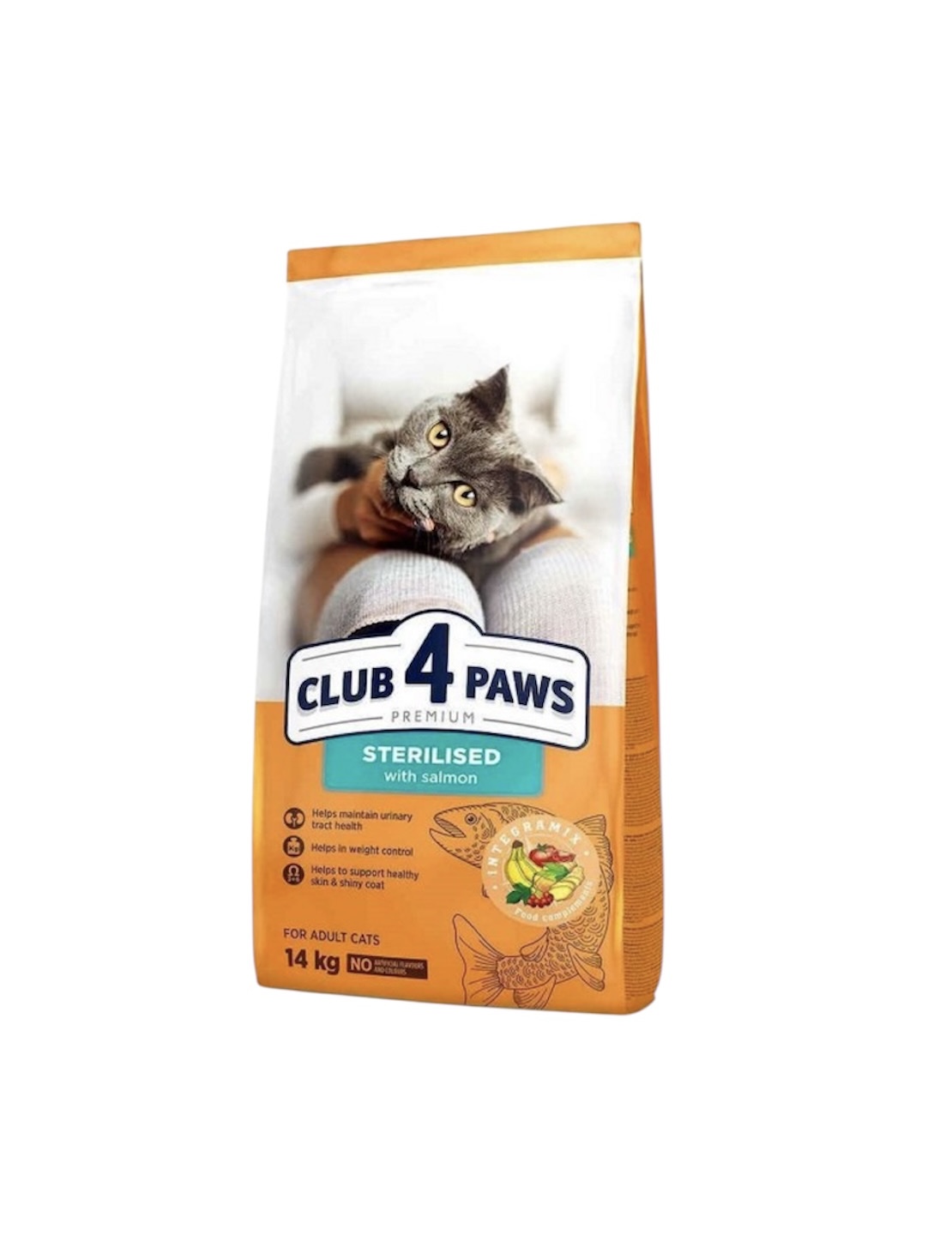 Club 4 Paws Sterilised Salmon 14kg